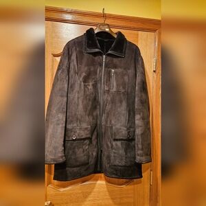 Fiducia leather coat for men's Size L
